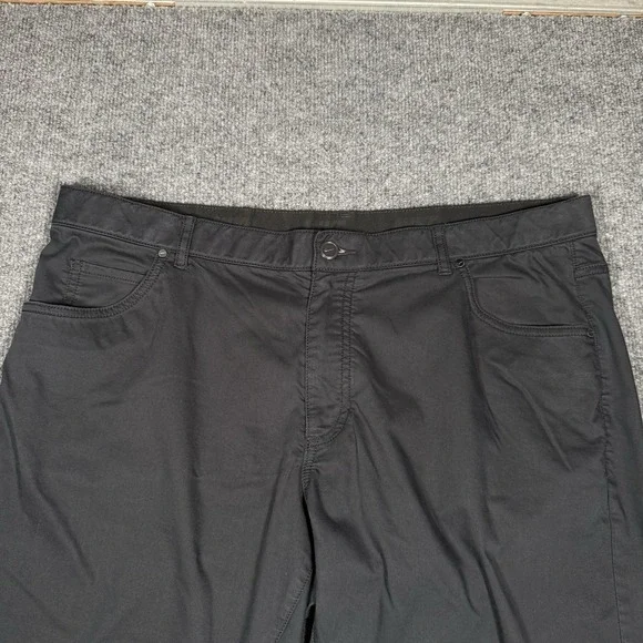 Nike Pants Performance Dri Fit Mens 38x30 Black Stretch Standard Golf Outdoor - Picture 7 of 12